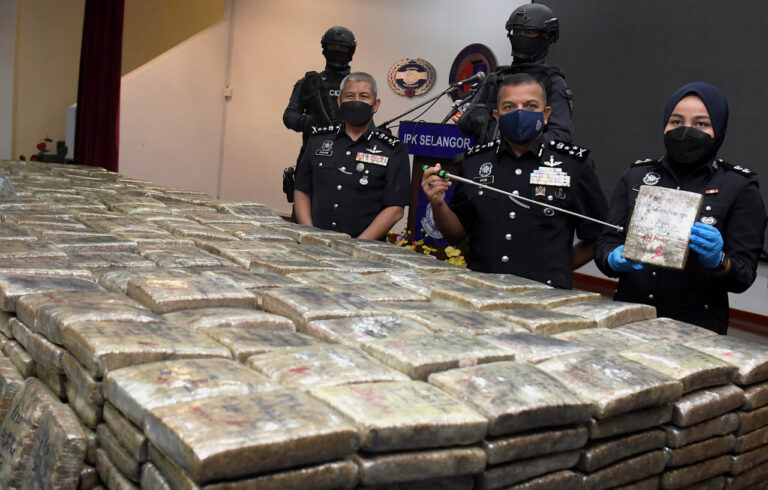 Cops seize 1.33 tonnes of cannabis worth RM3.33m in Selangor