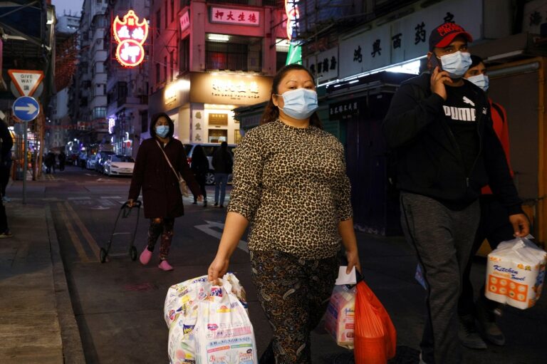 Hong Kong reports 32,597 new Covid cases today
