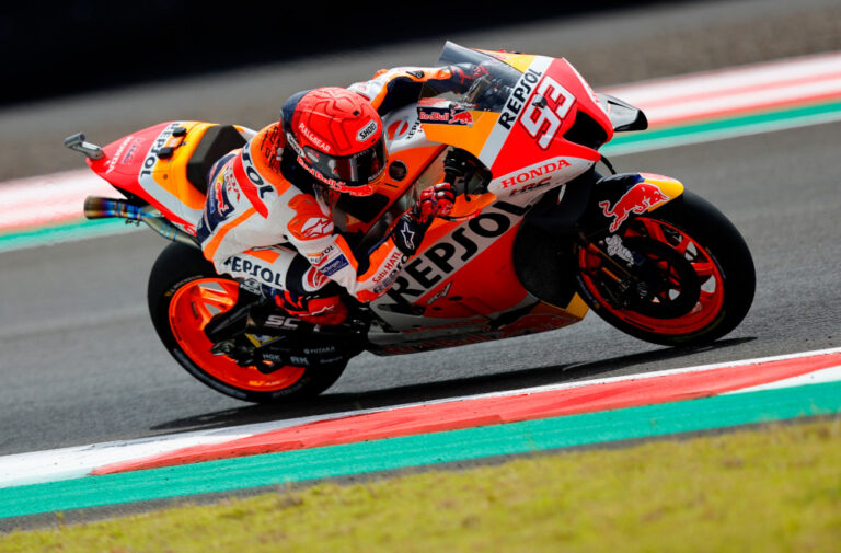 Marquez diagnosed with double vision again after Indonesia crash