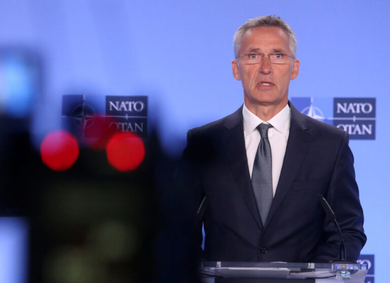 Nato says concerned Russia may be preparing pretext for chemical attack