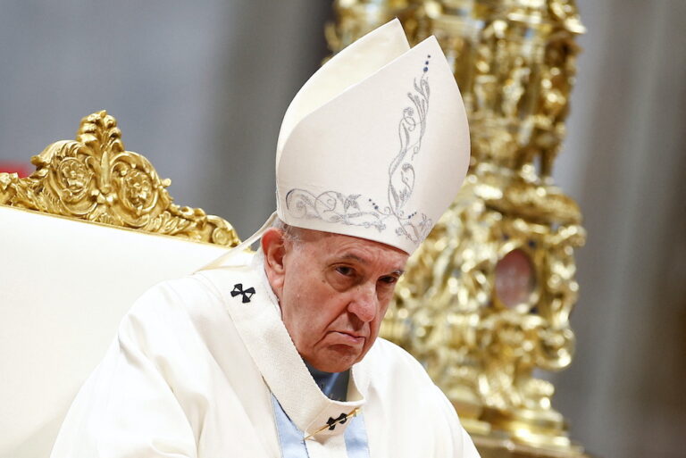 Pope, in toughest comments yet, calls Ukraine invasion ‘armed aggression’