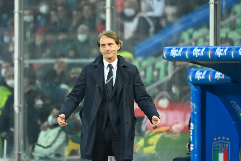 Italy FA boss backs Mancini to stay despite missing out on World Cup