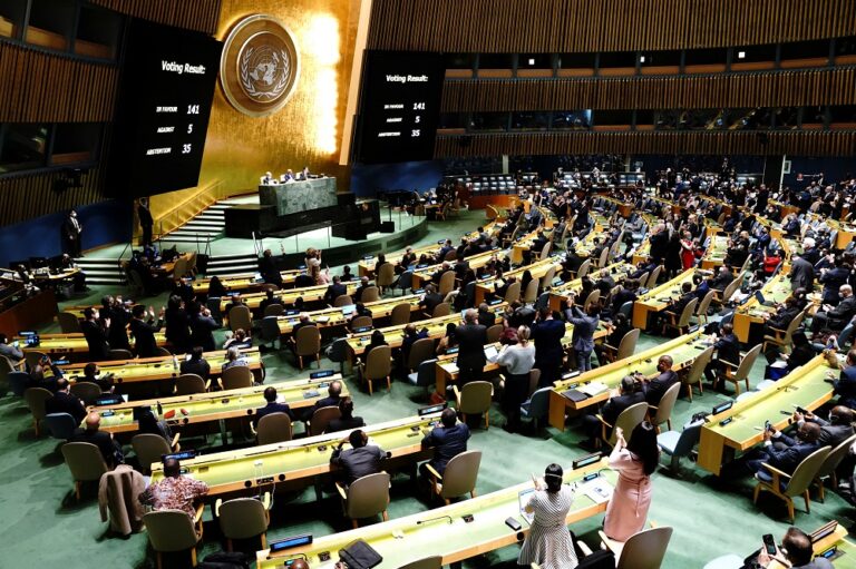 UN General Assembly demands Russia withdraw from Ukraine