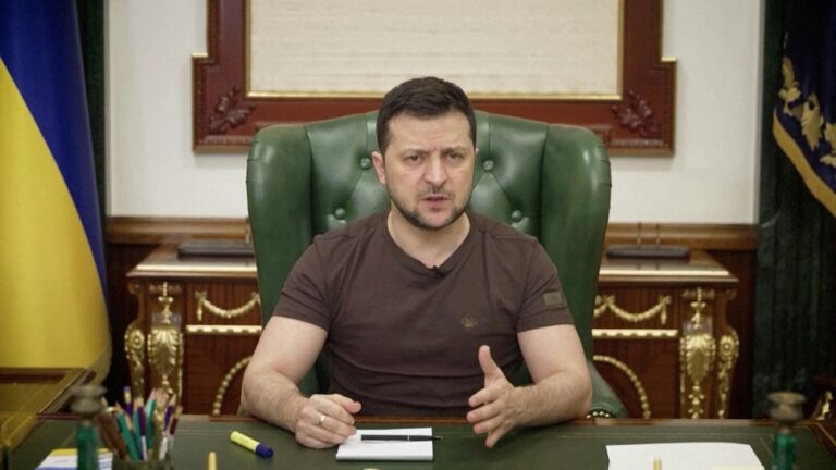 Russia fuelling nuclear arms race, says Zelensky