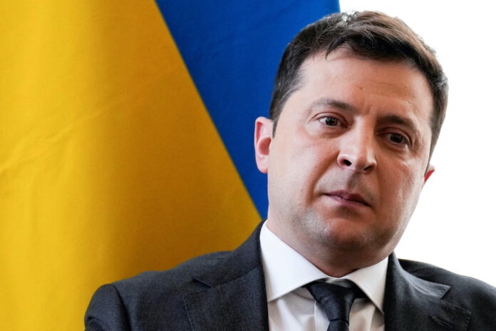 Ukraine's president discusses conflict with British and French leaders