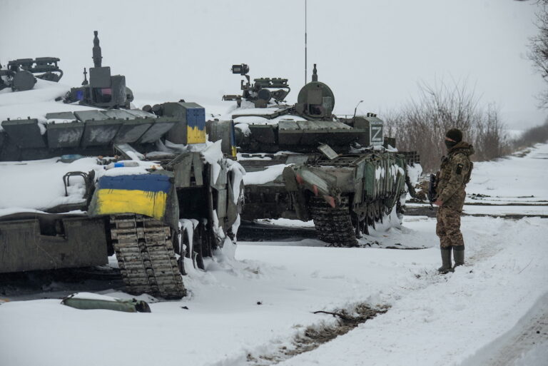 Russia trying to split Ukraine in two, Ukraine intelligence chief says
