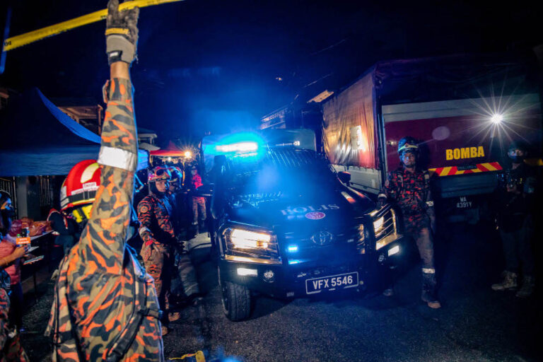 Ampang landslide: Police find body of elderly woman
