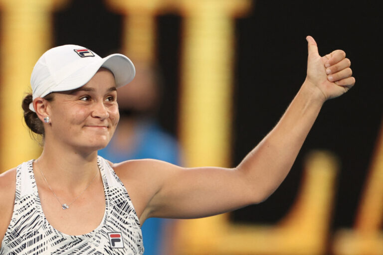 Barty looks forward to family time, helping Indigenous community
