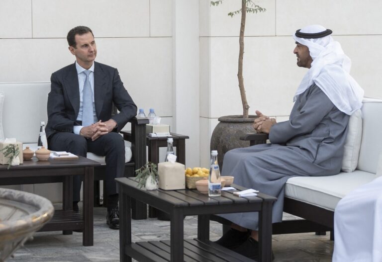 US says ‘troubled’ by Assad visit to ally UAE