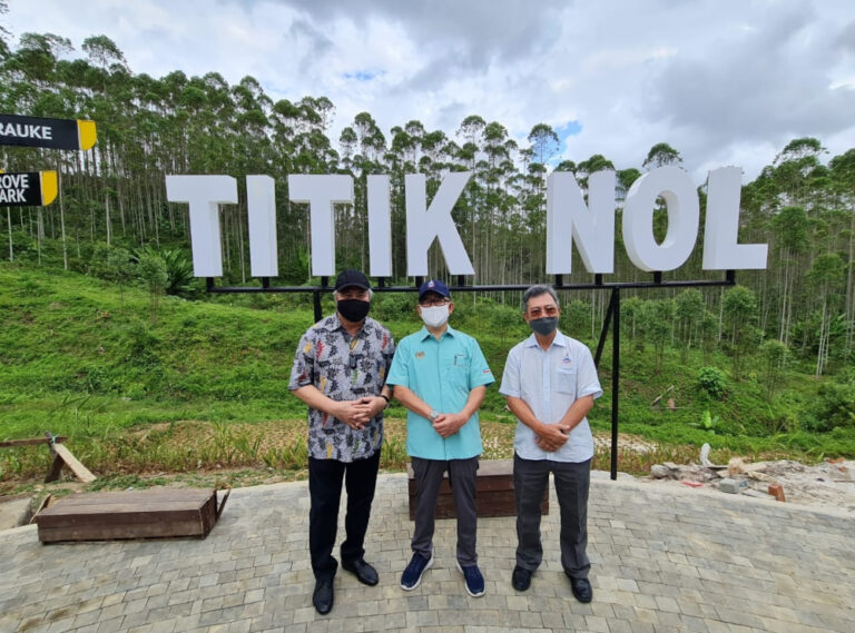 Malaysian delegation visits site of Indonesia’s new capital