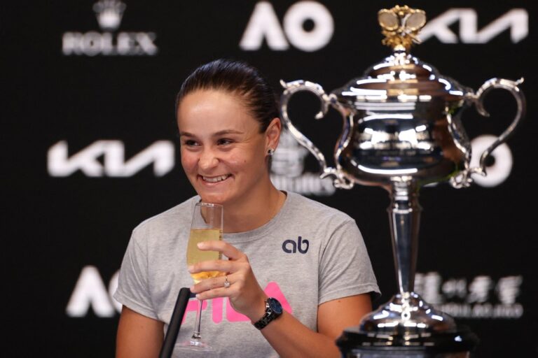 ‘Gutted’: Tennis world pays tribute to retiring Barty