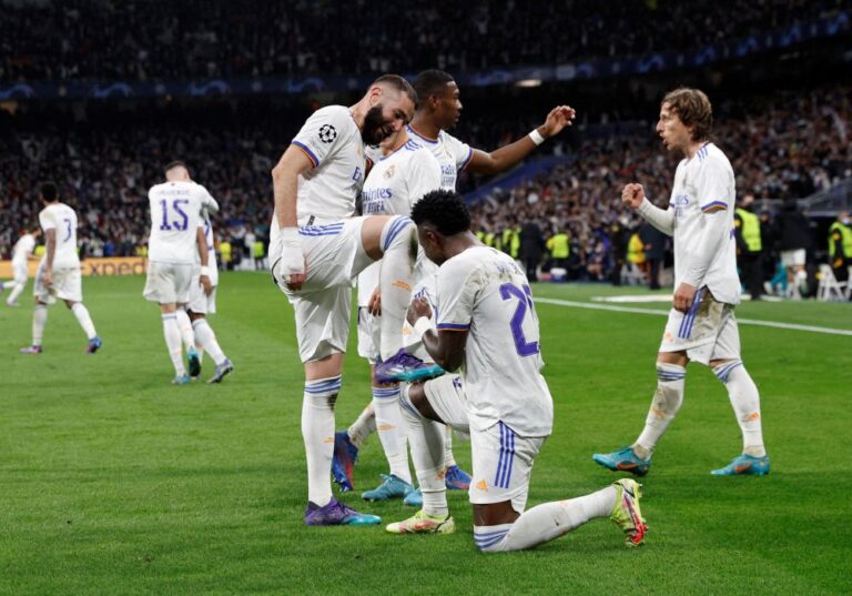 Benzema hat-trick inspires Real Madrid comeback win over PSG