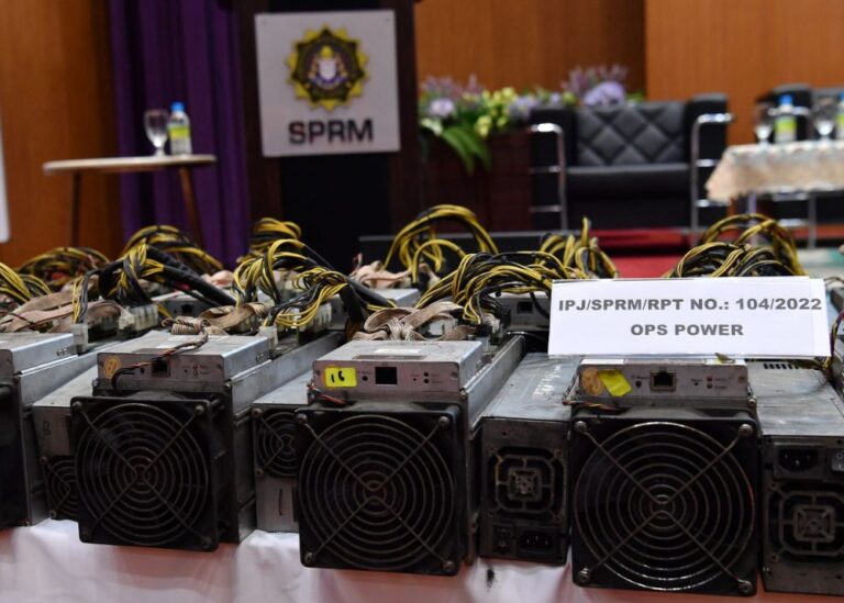 MACC bust bitcoin mining network across peninsula with arrest of 18 people, over RM4.4m in assets frozen