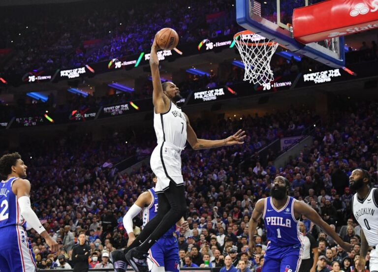 Nets rout Sixers after huge NBA trade as Harden humbled