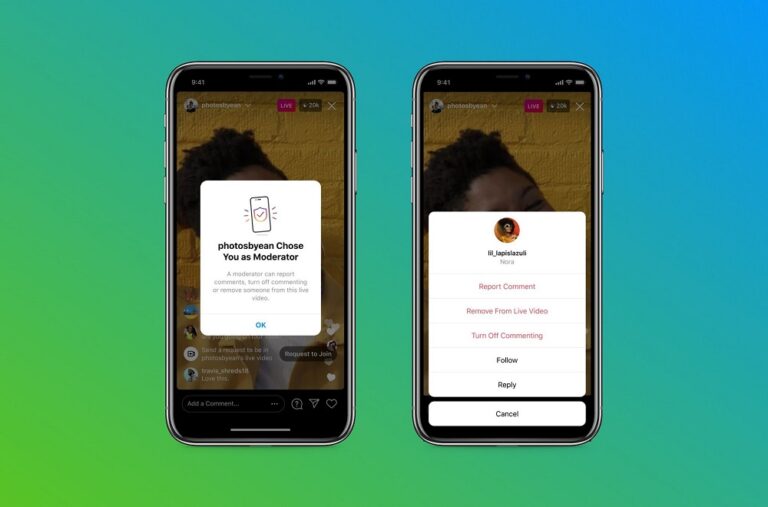Instagram is now letting users add moderators to livestreams