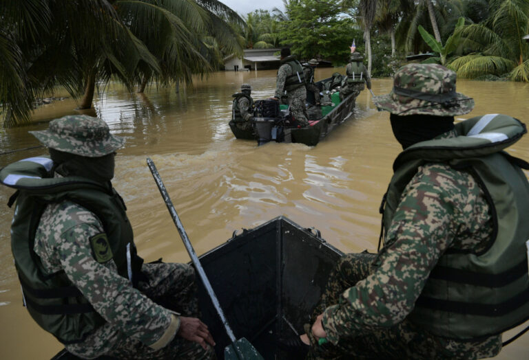 Malaysian Armed Forces planning strategy for areas affected by monsoon transition