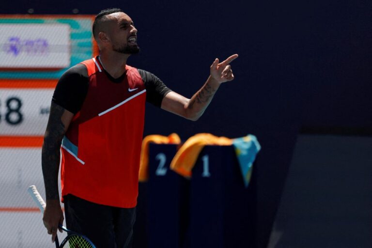Kyrgios fined US$35,000 for Miami Open violations