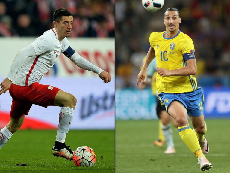 Lewandowski, Ibrahimovic seek World Cup place as Poland, Sweden clash