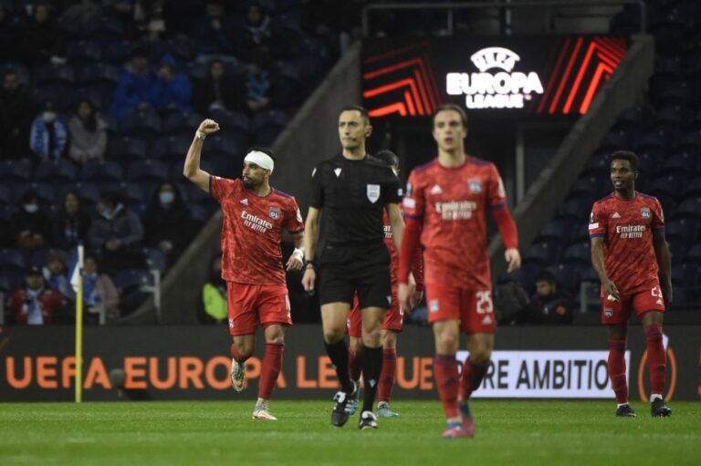 VAR rescues Lyon three times in Europa last-16 win at Porto