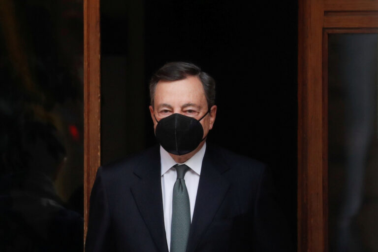 Draghi tells Zelenskiy he has Italy’s backing, Rome will work for end of war
