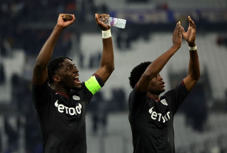 Monaco’s Martins sinks Marseille in Ligue 1 victory