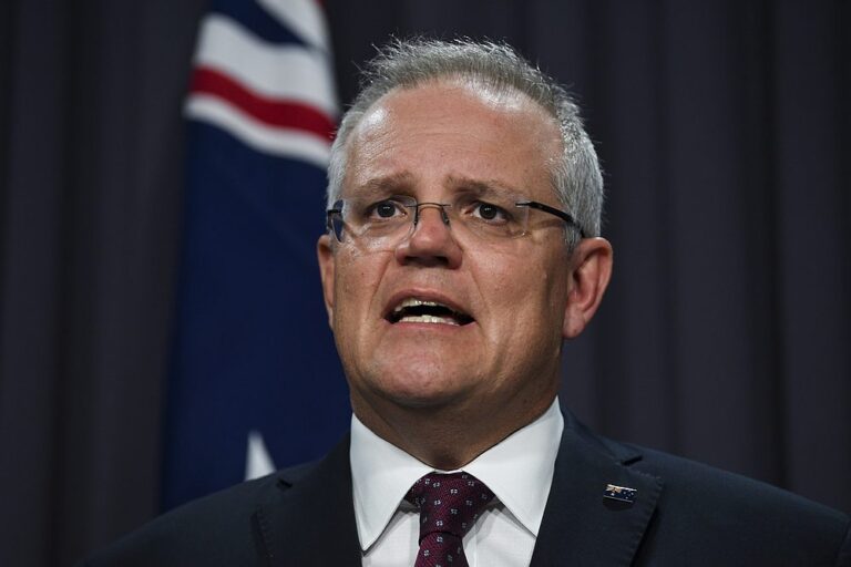 Australia PM Morrison seeks to sell voters on Budget breaks