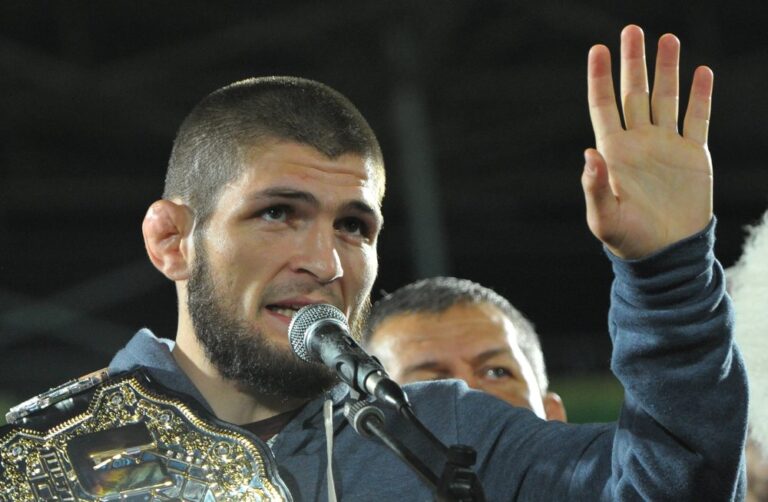 Khabib Nurmagomedov to be inducted into UFC Hall of Fame