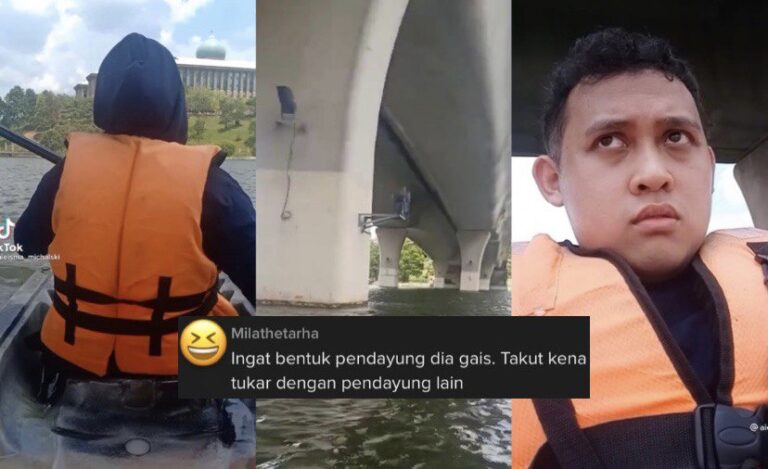 Lelaki Cuak Bini Tiba-Tiba Ajak Main Kayak, Komen Netizen Pula Tak Rileks Ingat Kes Tangmo