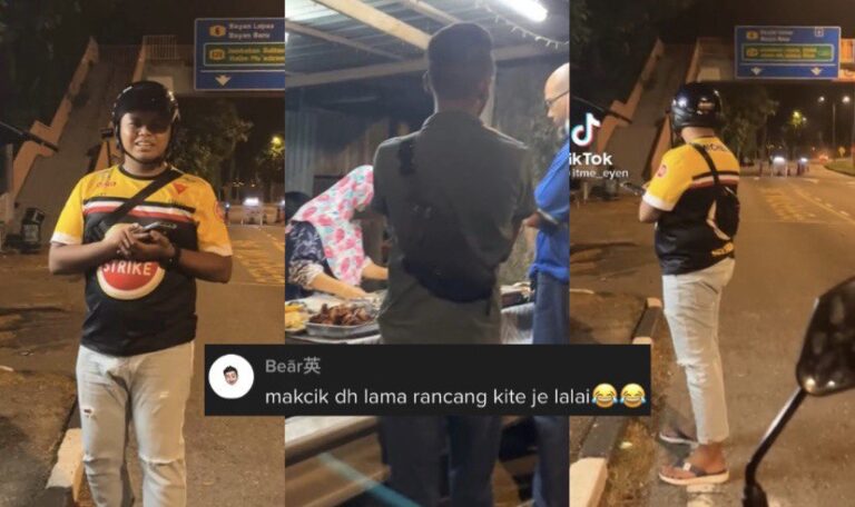 “Mesti Laku Keras” – Warung Nasi Lemak Depan Roadblock Ini Jadi Tumpuan Ramai, Strategik!