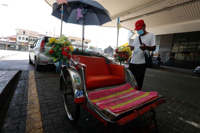 Trishaw peddlers in Penang appeal to state for more aid
