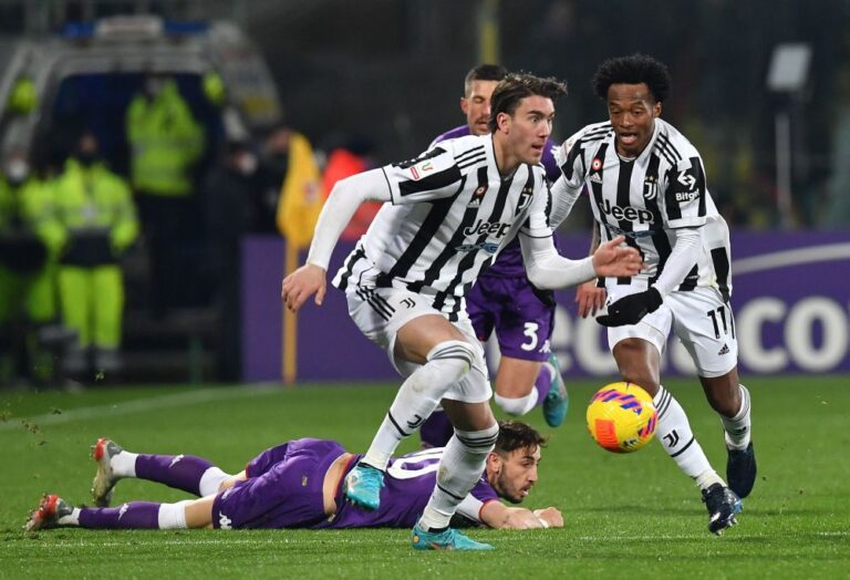 Unfortunate own goal gifts Juve Coppa Italia win at Fiorentina