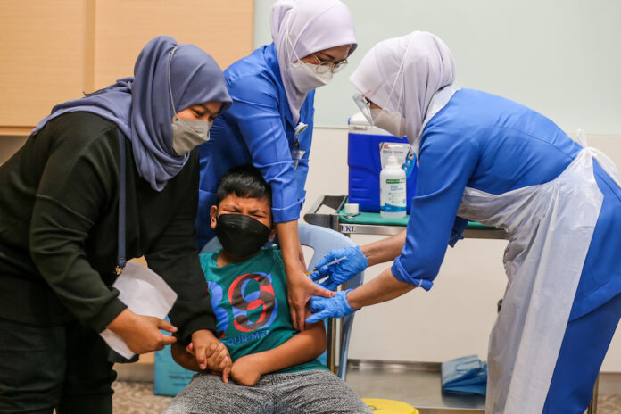 CovidNow: Over 21pc of children in Malaysia fully vaxxed