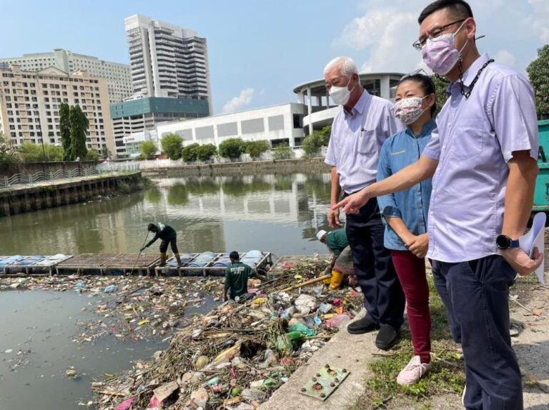 Penang govt hauls up one tonne of waste, including sofas and fridges, daily from Sungai Pinang