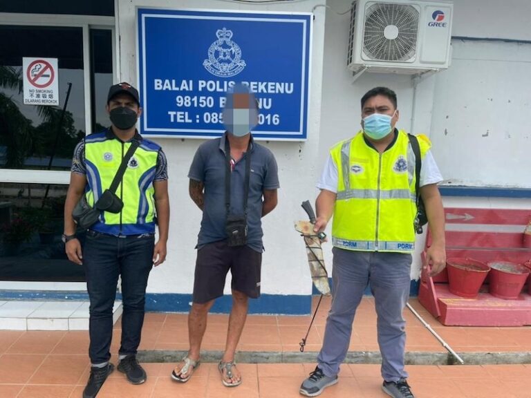 Police in Miri arrest man who threatened to poison family’s rice supply after failure to get money
