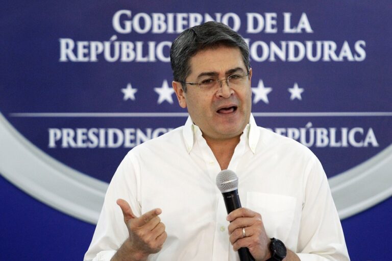 Honduras ex-president extradited to US for drug trafficking trial