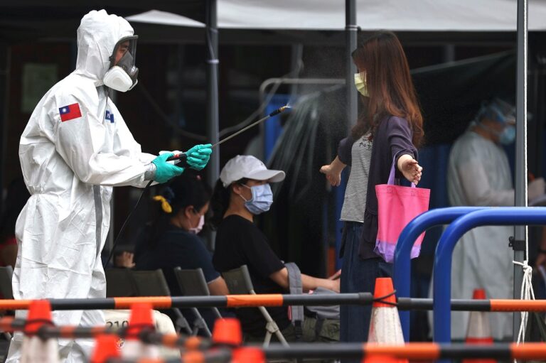 Taiwan aims for zero serious Covid cases as infections edge up