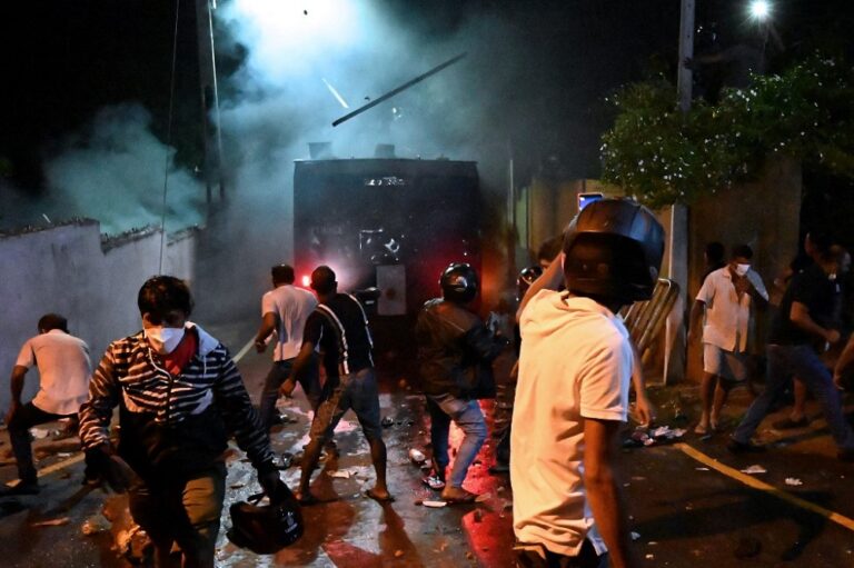 Sri Lanka lifts curfew after violent protests over economic crisis