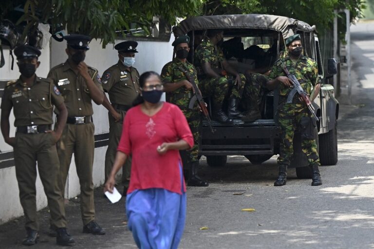 Tight security in Sri Lanka’s capital as shops open after state of emergency order