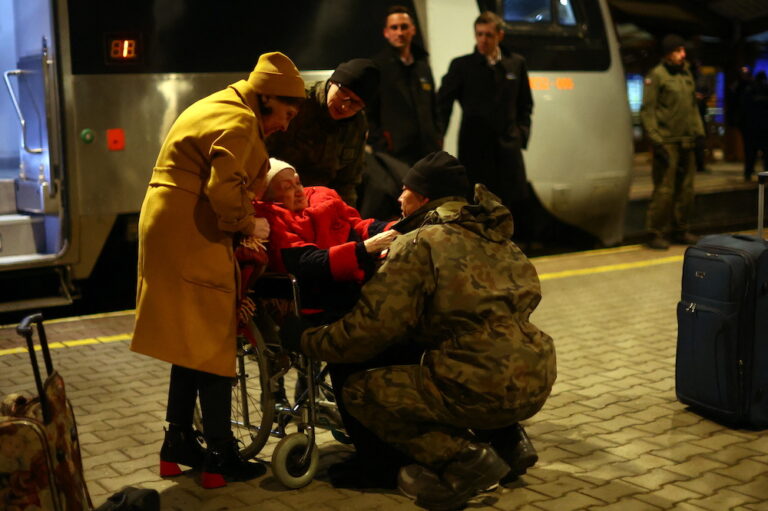 Exhausted volunteers run low on supplies as Ukraine refugee crisis drags on