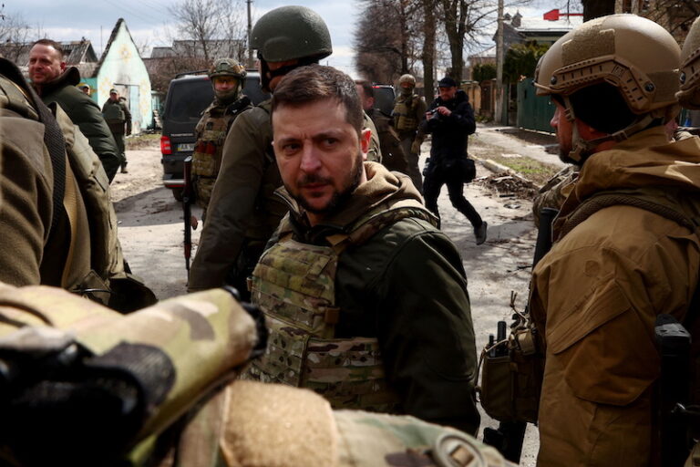 Ukrainian president says Russian actions in Ukraine make negotiations harder