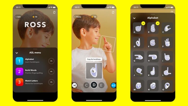 Snapchat wants to help you learn sign language