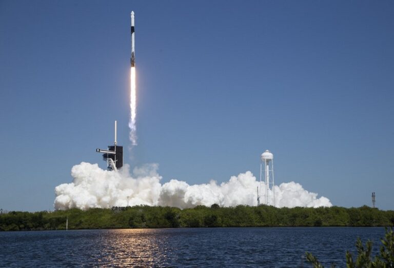 SpaceX capsule carrying latest astronaut crew docks with International Space Station