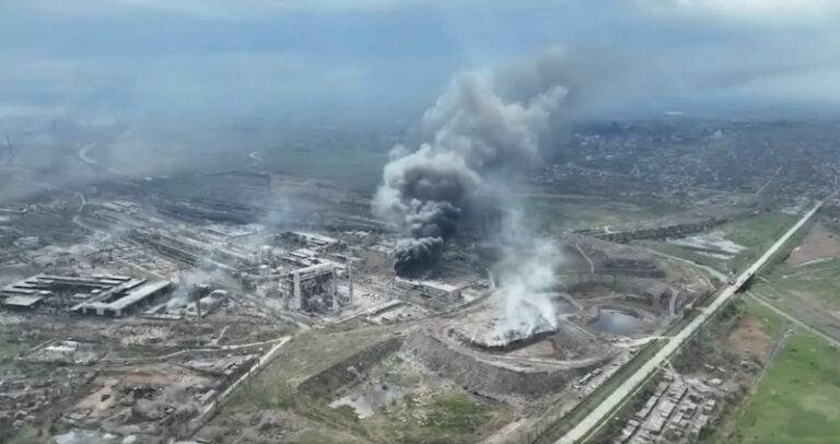 Russia tells Ukrainian forces to surrender Azovstal plant by noon
