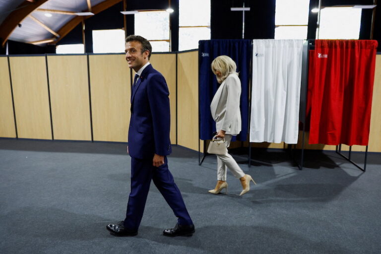 French afternoon election turnout down 2 percentage points from 2017