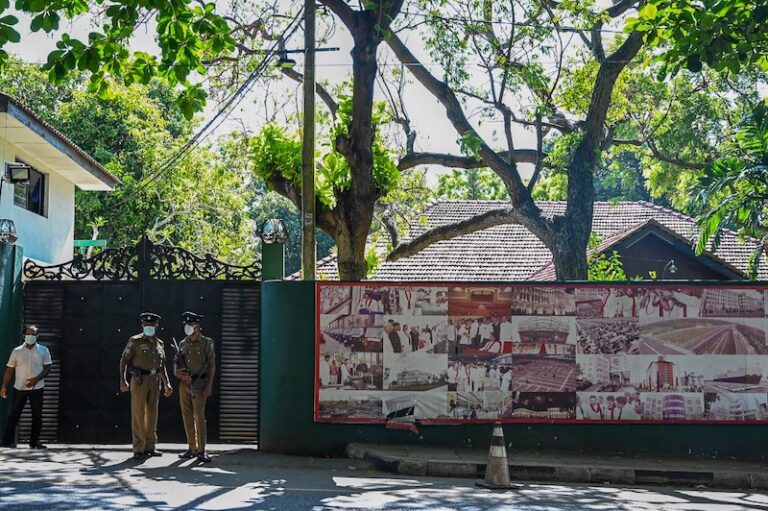 Sri Lanka students mob PM’s home over economic crisis