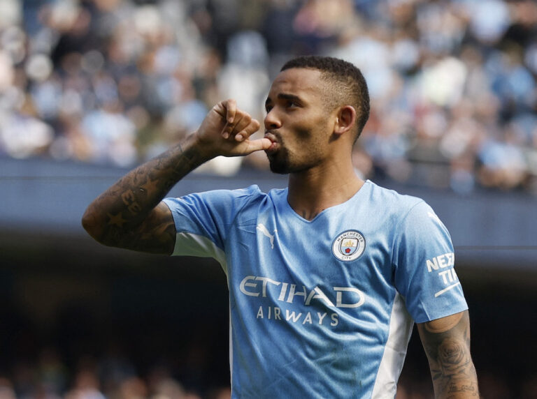 Not the right time to talk about Man City future, says Jesus