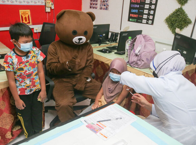 CovidNow: Over 22,000 children in Malaysia fully vaxxed