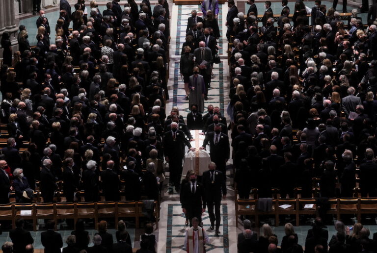 Biden lauds Madeleine Albright at dignitary-packed funeral