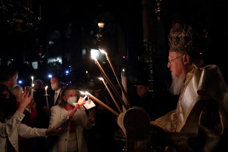 Christian Orthodox spiritual leader says indescribable tragedy in Ukraine