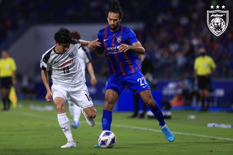Kobayashi doubles up as Kawasaki beat JDT by five goals